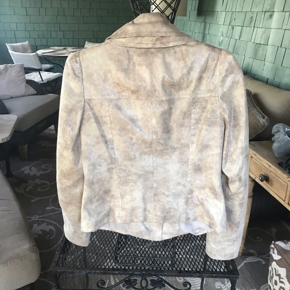 INC Faux Python Jacket. Small - Picture 3 of 4